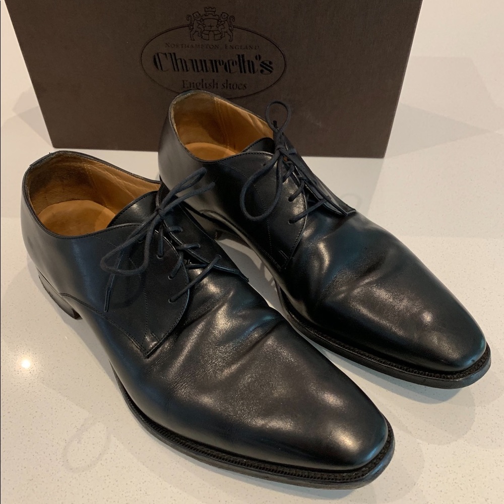 CHURCH’S lace-up Oxford shoes.